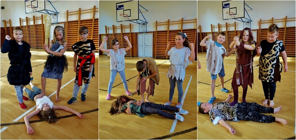 Pokoušeli jsme se ulovit nějakou zvěř.