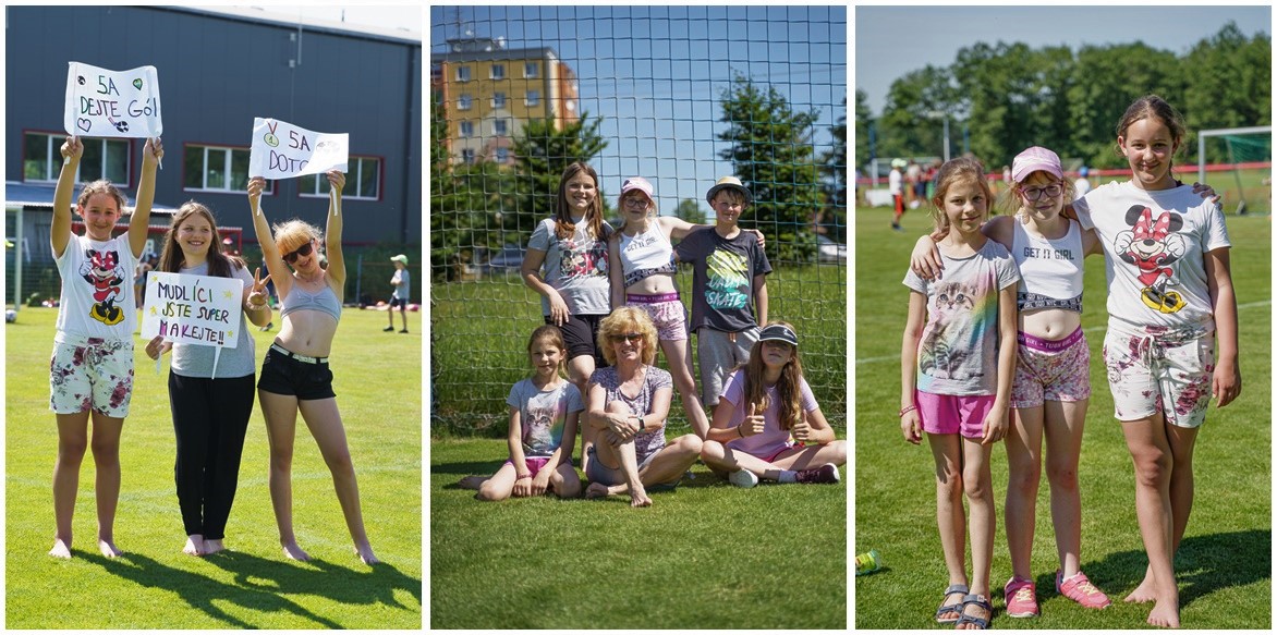 Od října do května jsme se učili distančně. Konečně jsme se opět mohli vidět.